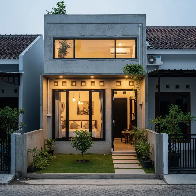7 Desain Rumah Industrial Low Budget yang Estetik, Kokoh, dan Hemat Biaya