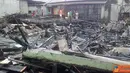 Citizen6, Banjarmasin: 15 rumah terbakar pada pukul 00.02 WITA, Sabtu (9/4). (Pengirim: Ibe Pademawoe)