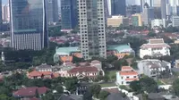 Menara Palma 2 di Kuningan Terbakar, 18 Damkar Dikerahkan