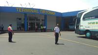 Terminal Tirtonadi akan terhubung langsung dengan Stasiun Solo Balapan melalui skybridge. (Liputan6.com/Fiki Ariyanti)