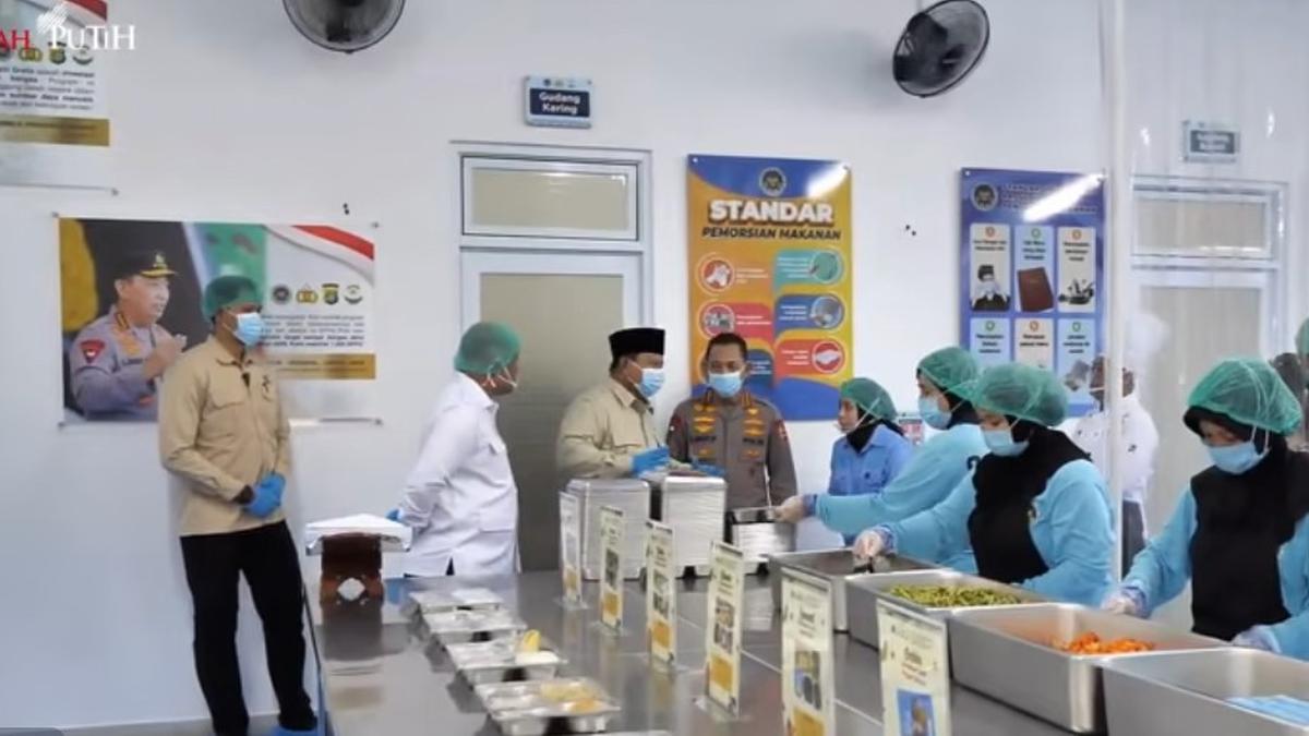 Cek SPPG Polri Palmerah, Prabowo Minta MBG Disajikan Hangat