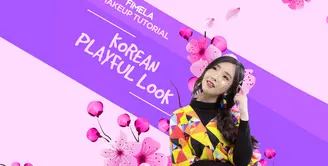 Makeup Tutorial Korean Playful Look