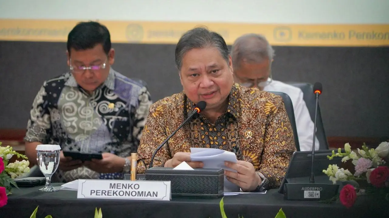 Menteri Koordinator Bidang Perekonomian RI Airlangga Hartarto