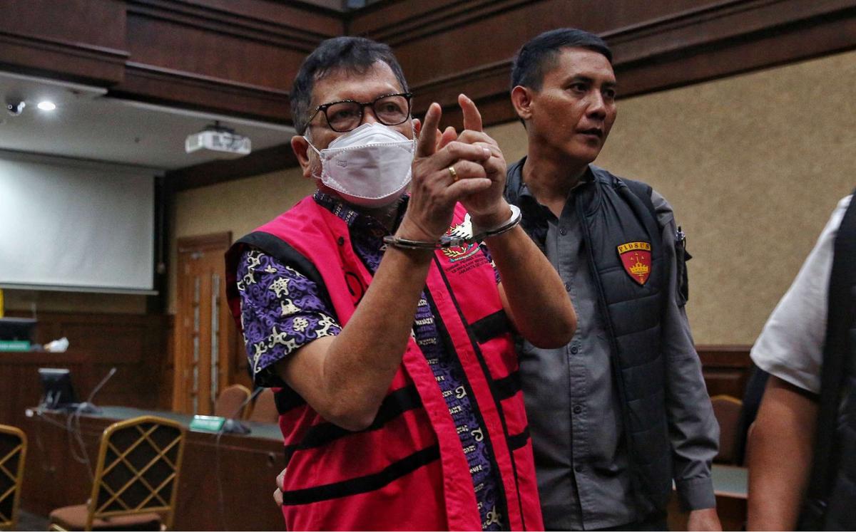 Zarof Ricar jalani sidang perdana terkait kasus suap vonis bebas Ronald Tannur