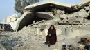 Dalam 24 jam terakhir, dia mengatakan sebanyak 195 orang tewas. Sementara itu, 325 orang lainnya terluka dan dilarikan ke rumah sakit. (AP Photo/Hatem Ali)