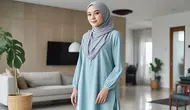 Model tunik busui-friendly favorit 2025 (created by Meta AI)