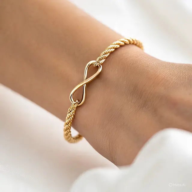 Model Gelang Emas Serut