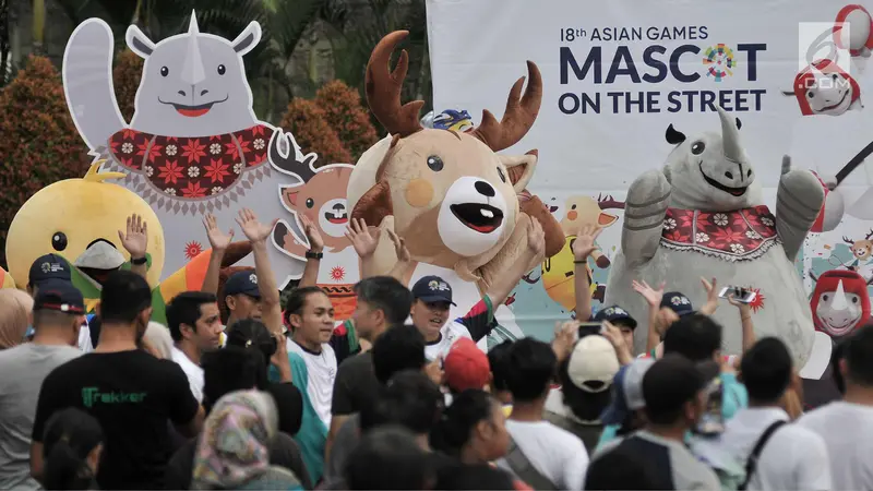 Maskot Asian Games 2018