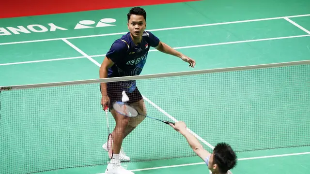 Anthony Sinisuka Ginting - Indonesia Masters 2024 - Bulu Tangkis