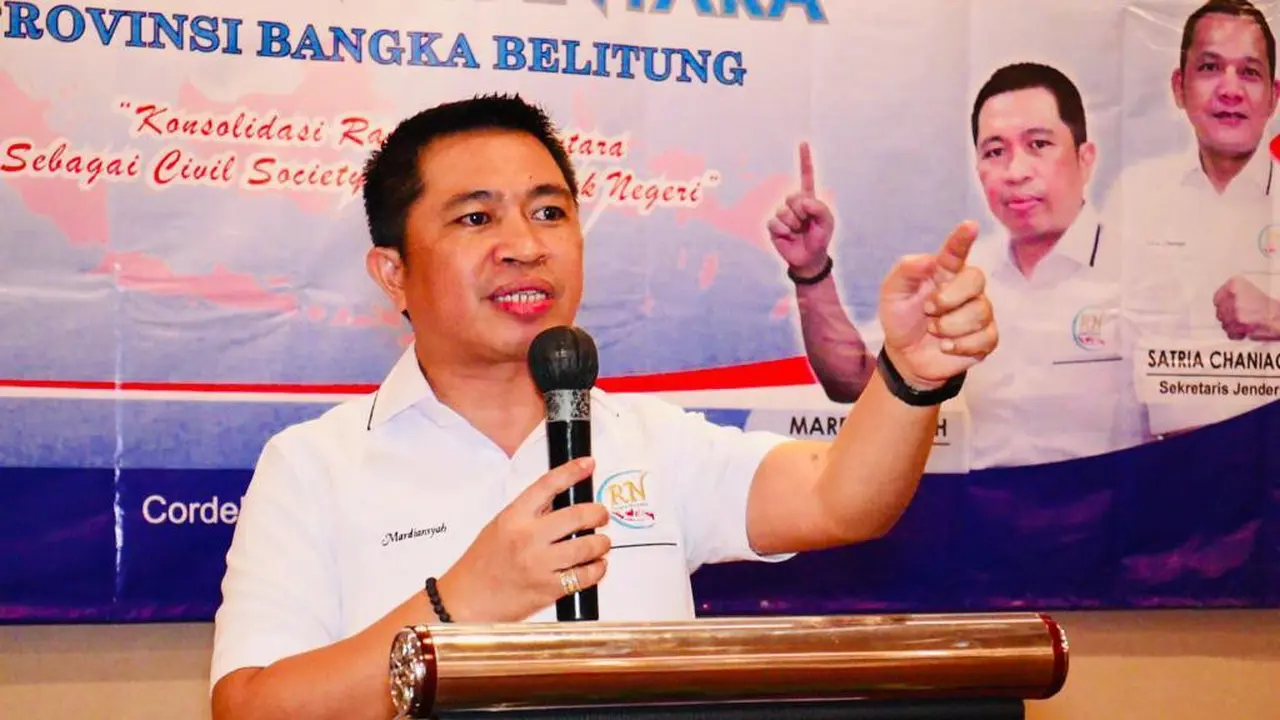 Ketua Umum Rampai Nusantara, Mardiansyahn (Istimewa)