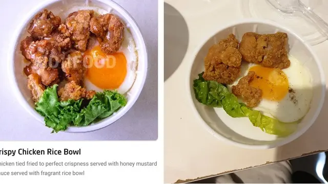 zonk saat pesan makanan online