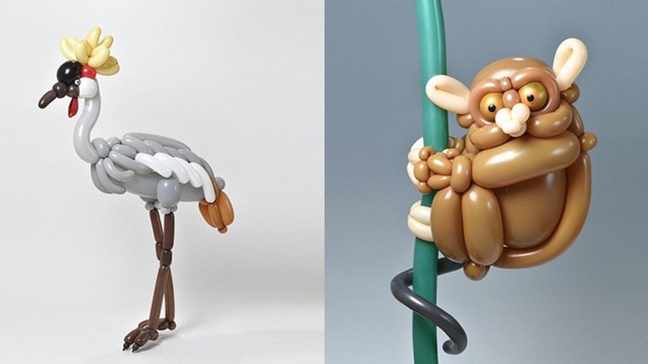 Terlihat Rumit, 6 Karya Seni dari Balon Ini Bikin Takjub