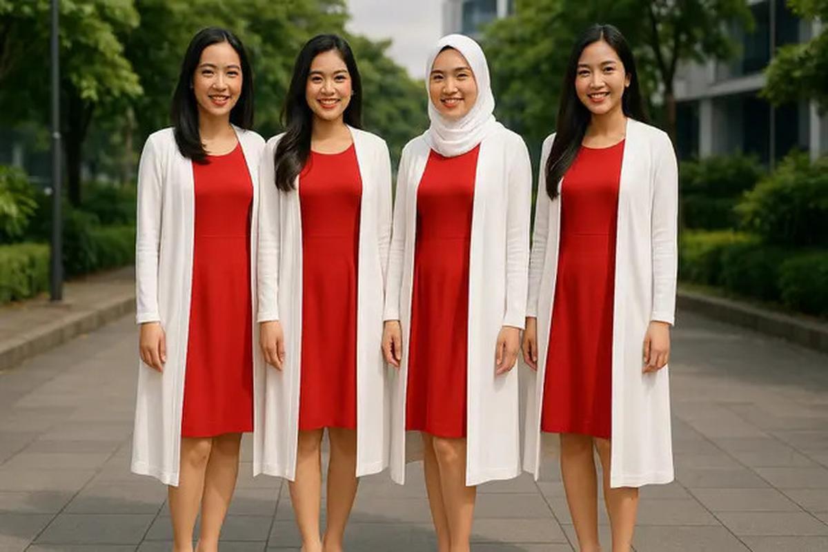 17 Model OOTD Merah Putih, Tampil Stylish dan Patriotik untuk Segala Acara