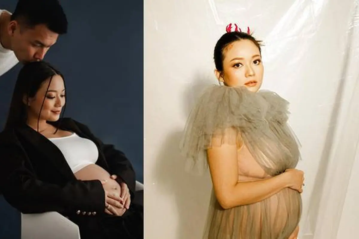 Hamil Anak Pertama, Ini 6 Maternity Shoot Stella Cornelia dan Fendy Chow yang Menawan
