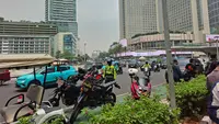 Situasi Terkini di Bundaran HI Jelang Demo 28 Oktober