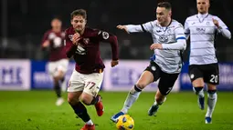 Torino meraih poin penuh menjamu Atalanta pada pekan ke-14 Serie A Liga Italia. (Fabio Ferrari/LaPresse via AP)