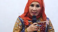 Istri calon Kapolri Komjen Tito Karnavian, Tri Suswati. (Liputan6.com/Hanz Jimenez Salim)