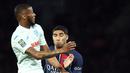 Meski demikian, PSG masih kokoh di puncak klasemen Ligue 1 dengan 69 poin dari 31 pertandingan. (FRANCK FIFE / AFP)