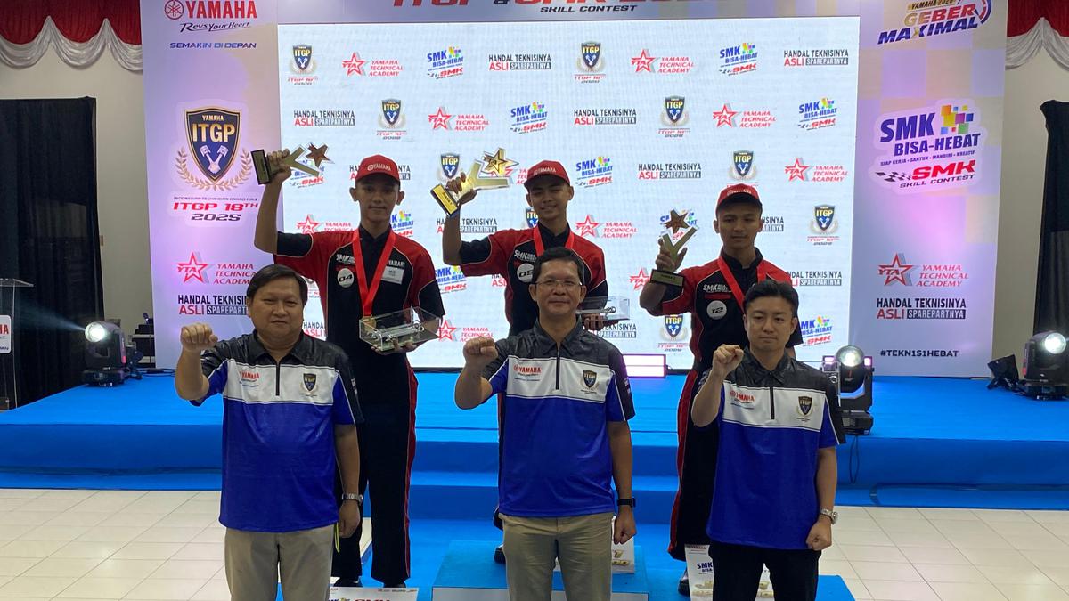 Anak Medan Juara Teknisi Yamaha 2025, Siap Tampil di Kejuaraan Dunia