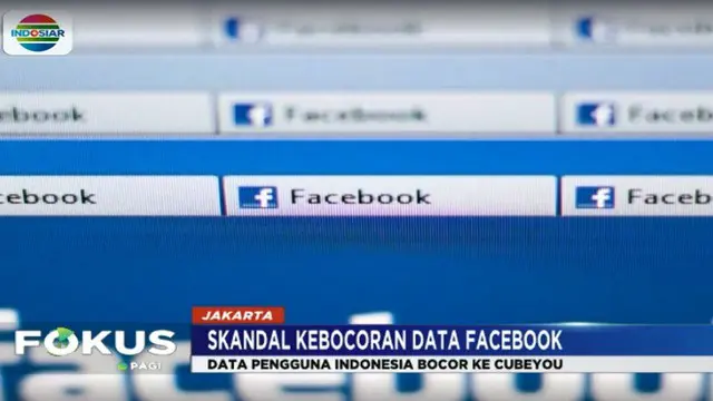 Di tempat terpisah, Wakil Ketua Komisi I DPR Hanafi Rais mendesak pemerintah tegas terkait skandal bocornya data pengguna Facebook Indonesia.