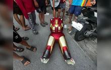 Bikin Melongo, Ternyata Segini Harga Statue Iron Man Milik Sahroni yang Dijarah Masyarakat