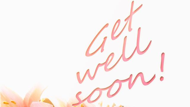 Ilustrasi ucapan cepat sembuh, lekas sembuh dari sakit