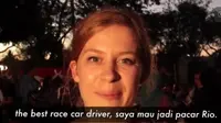 Perempuan Bule Ini Ngebet Ingin Jadi Pacar Rio Haryanto