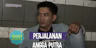 Banyak pelajaran yang bisa diambil dari perjalanan karir Angga Putra.