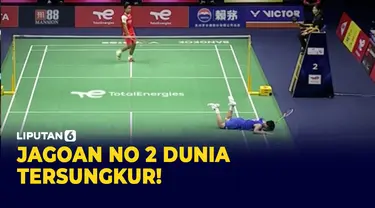 momota tersungkur