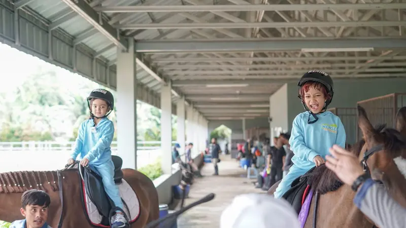 Mazaya Amania di Field Trip Wensen School Indonesia