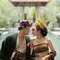 Foto prewedding Mahalini Raharja dan Rizky Febian mengusung konsep adat Bali. [@mahaliniraharja]