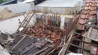 Atap Bangunan Madrasah di Gunungputri Bogor Ambruk, 2 Ruang Kelas Rusak Parah