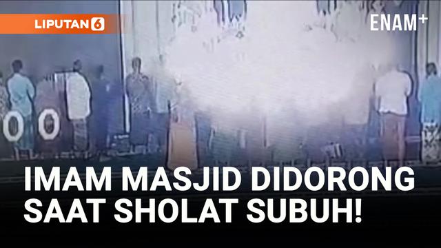 Kacau! Imam Masjid Patah Tulang usai Didorong OTK!