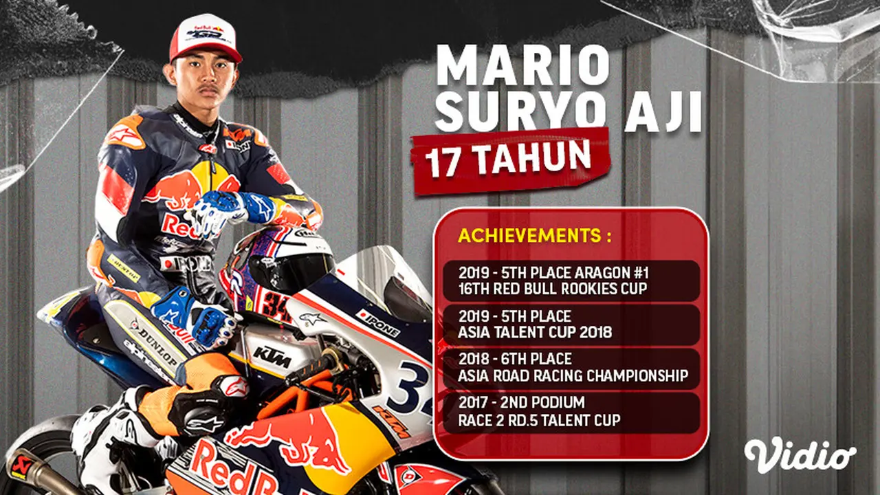 Tonton Aksi Mario Aji dalam Ajang FIM CEV Moto3 2021 di Kanal FOX Sports Eksklusif Melalui Vidio