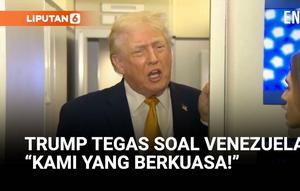 Presiden Amerika Serikat Donald Trump menegaskan bahwa Washington kini memegang kendali atas Venezuela. Pernyataan itu disampaikan Trump kepada wartawan di dalam pesawat Air Force One.