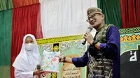 Sandiaga Edukasi Santri di Martapura Kalsel Bikin Konten Digital