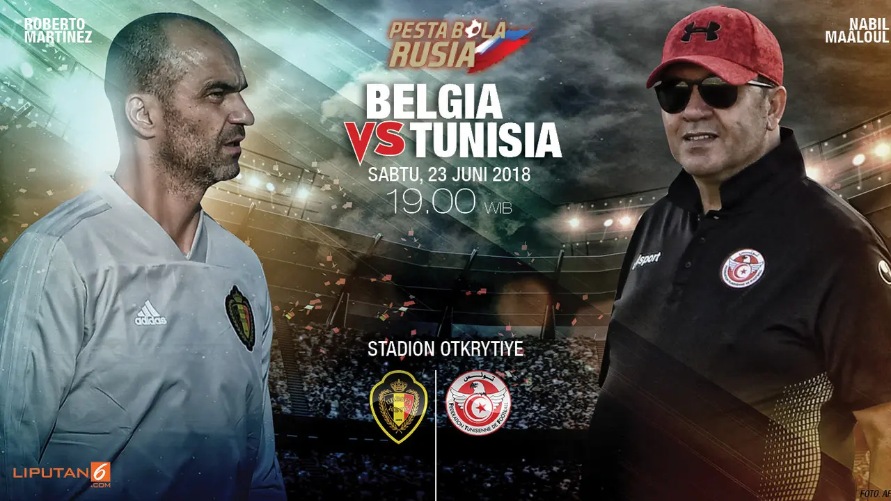 Prediksi Belgia vs Tunisia