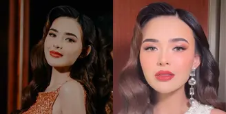 Penampilan Amanda Manopo kembali mencuri perhatian saat hadir di premiere film Bila Esok Ibu Tiada. [@amandamanopo @bennusorumba]
