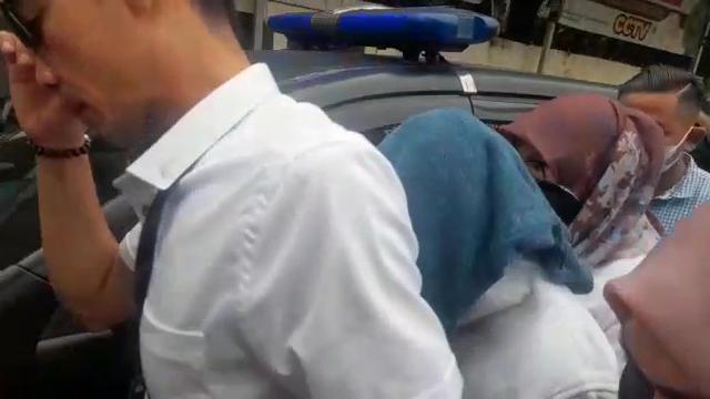 AG pacar Mario Dandy tiba di PN Jakarta Selatan untuk menjalani diversi (Merdeka)