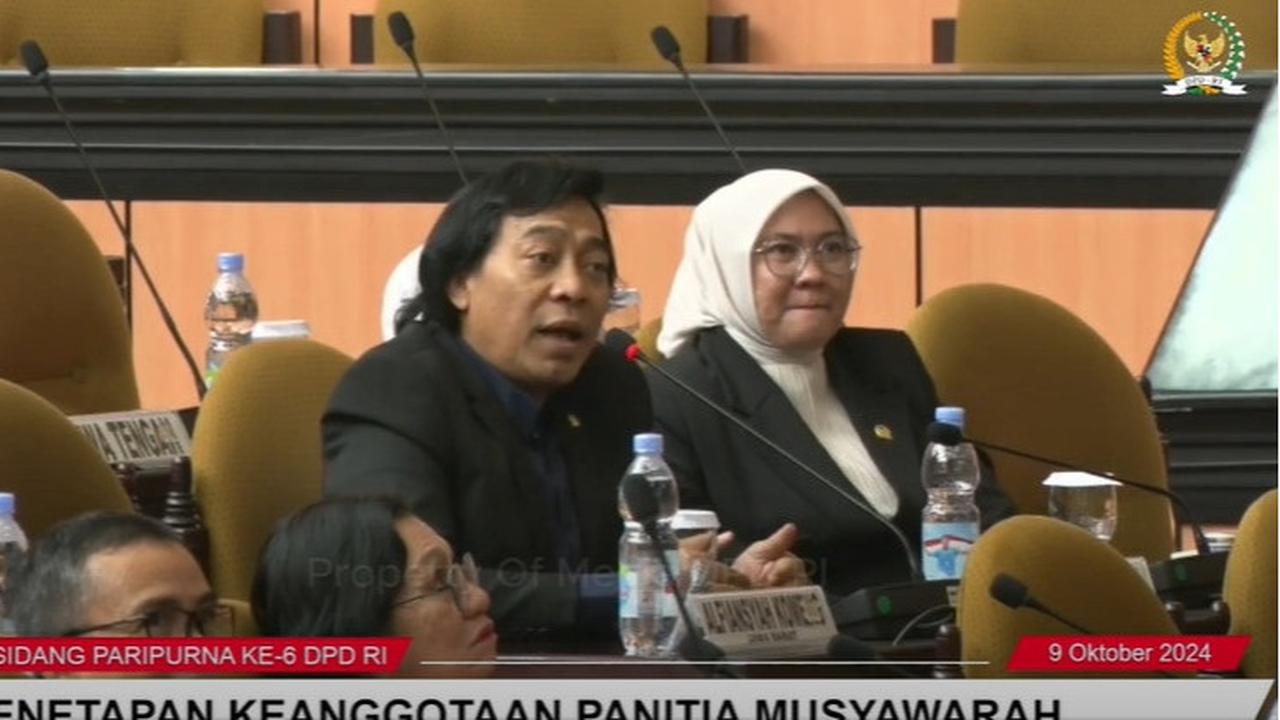 VIDEO: Viral Komeng Protes Ditugasi DPD ke Pertanian, Sampaikan Klarifikasi Tak Ada Masalah