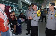 Arus Mudik di Bandara Soekarno-Hatta Lancar, Polri Pastikan Pelayanan Optimal