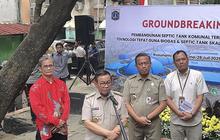 Setop Buang Air Besar Sembarangan, PT JIEP Bangun Tangki Septik Komunal di Jakarta Timur