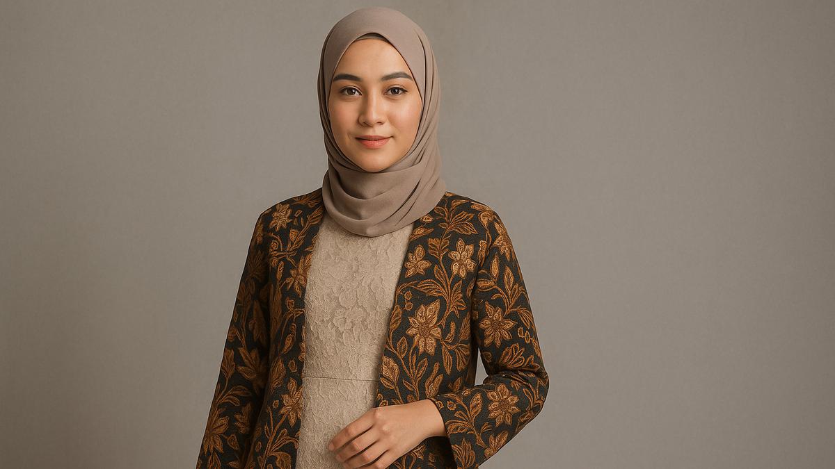 Tips Memilih Warna Outer yang Cocok Dengan Dress Brokat agar Outfit Makin Kece