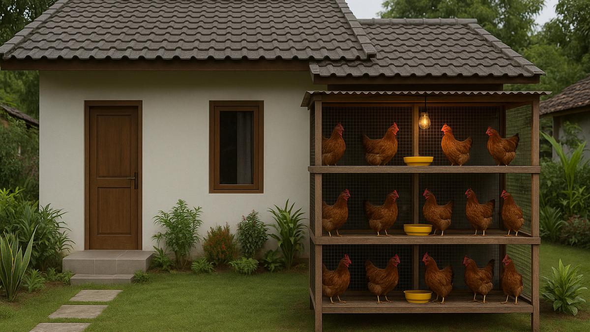 5 Model Rumah di Desa dengan Kandang Ayam di Belakang, Hemat Lahan dan Multifungsi