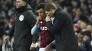 Gol tersebut sangat penting buat Villa. Pasalnya, pasukan Steven Gerrard berhasil terhindar dari kekalahan di depan pendukungnya sendiri. (AP/Rui Vieira)