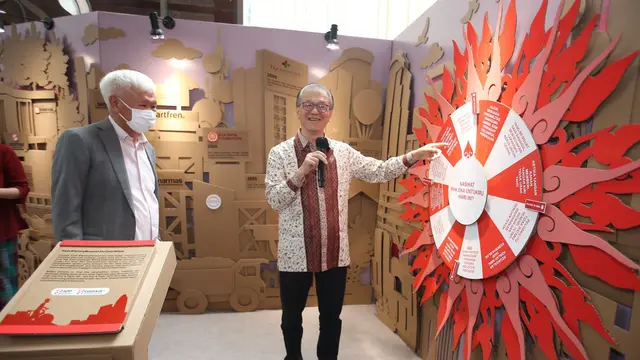 Peringatan 100 tahun hari kelahiran pendiri Sinar Mas, Eka Tjipta Widjaja. (Dok Sinar Mas)