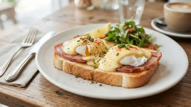 Resep Eggs Benedict Pakai Roti Tawar