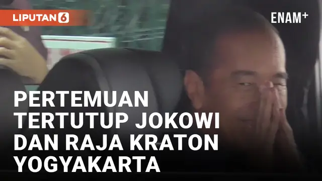 VIDEO: Jokowi Temui Sri Sultan Hamengkubuwono X