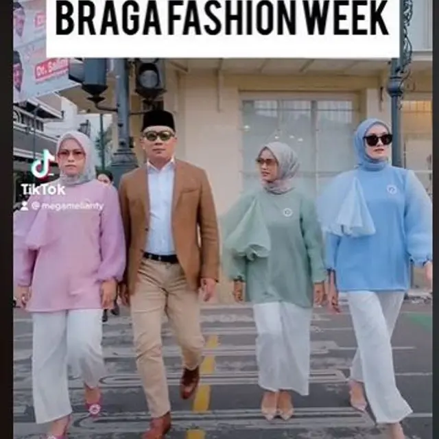 Usai Citayam Fashion Week, Ridwan Kamil Tampil di Braga Fashion Week