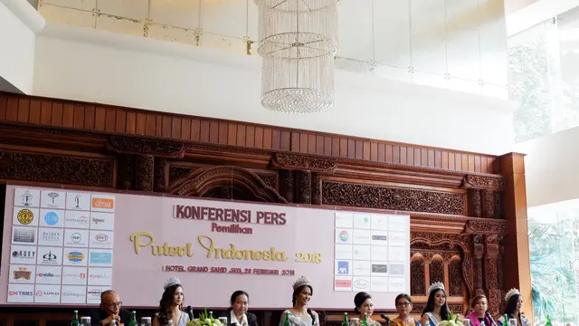 Press Conference Pemilihan Puteri Indonesia 2018
